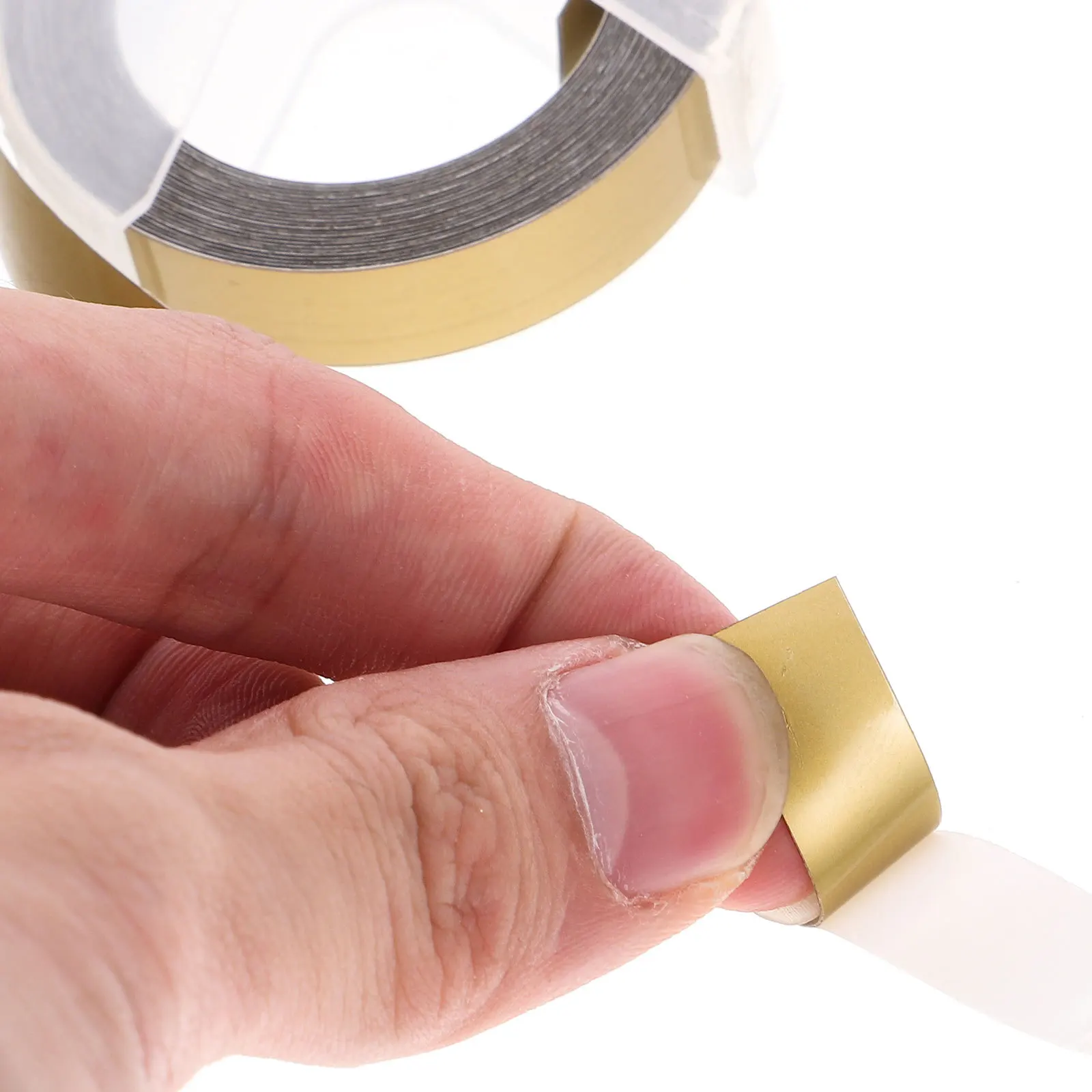 

Embossed Label Maker Embossing Office Labeling Tapes Adhesive Makers Paper Making
