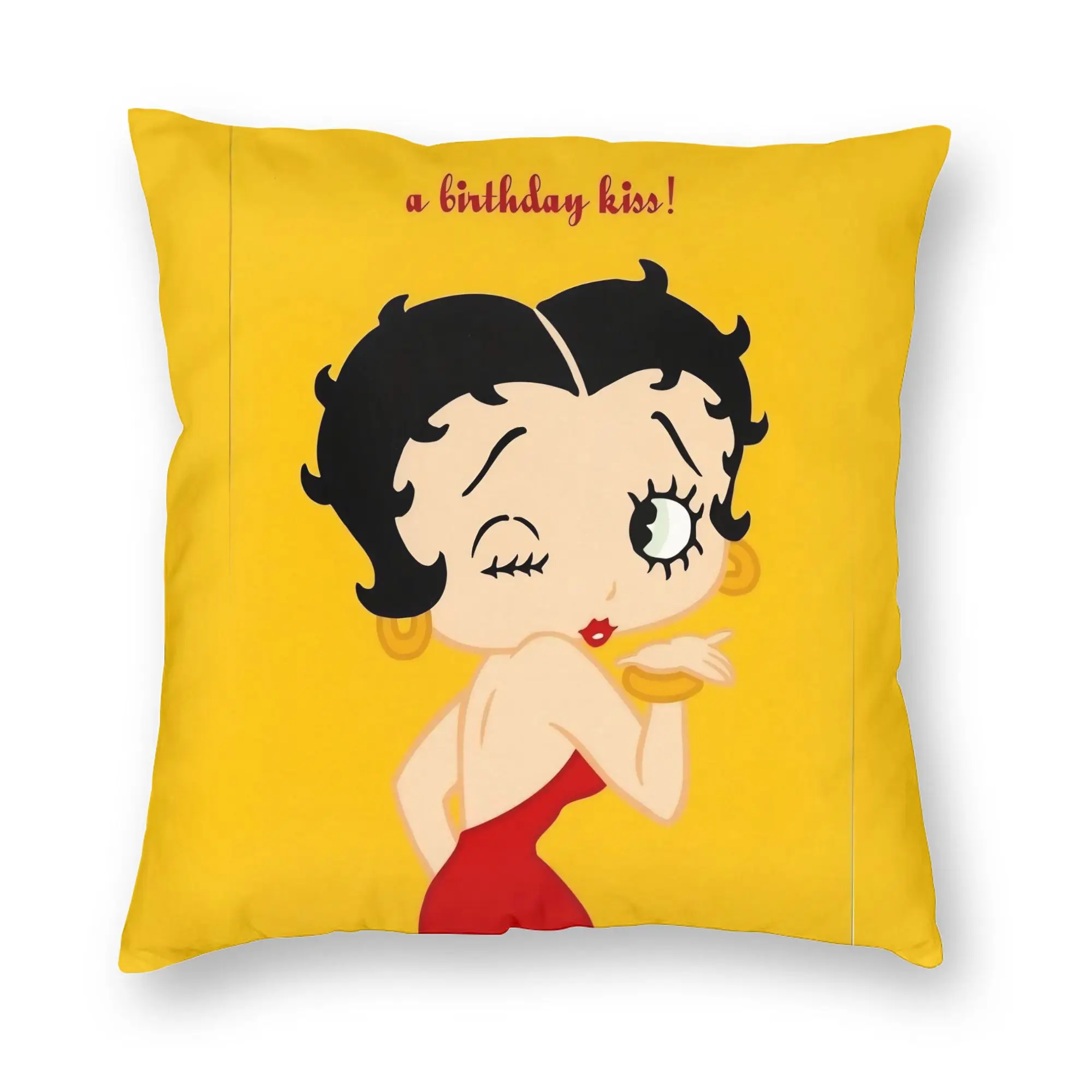 Anime B-Betty BoopS Pillowcase Printed Fabric Cushion Cover Gift  Pillow Case Cover Home Zippered 40*40cm