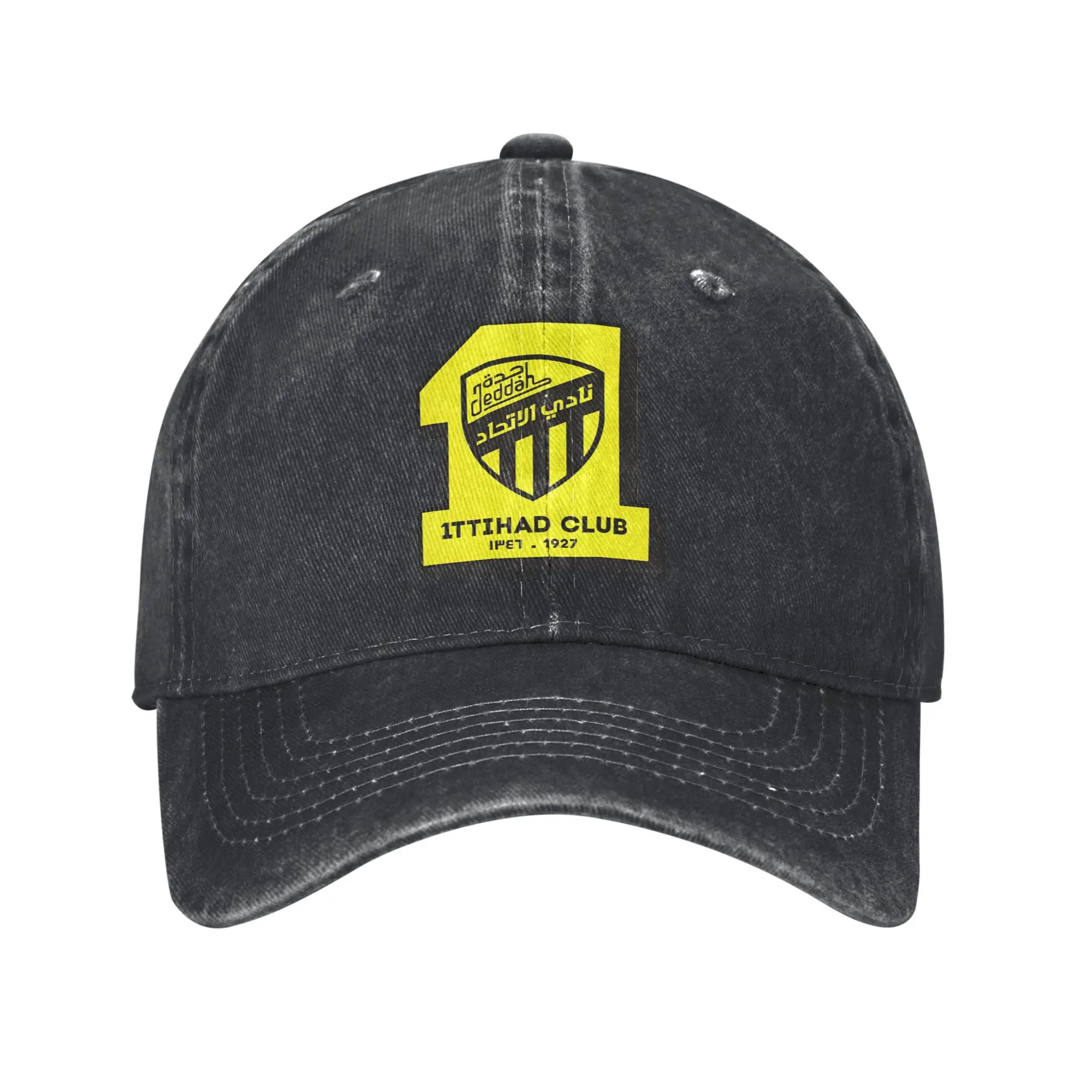 Retro ITTIHAD CLUB beitar Jerusalem Czapka z daszkiem Distressed Washed Snapback Cap Outdoor Running Golf Regulowany krój Czapka z daszkiem