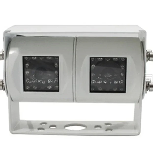 White double bus camera truck bus high definition night vision infrared camera waterproof high definition dual camera