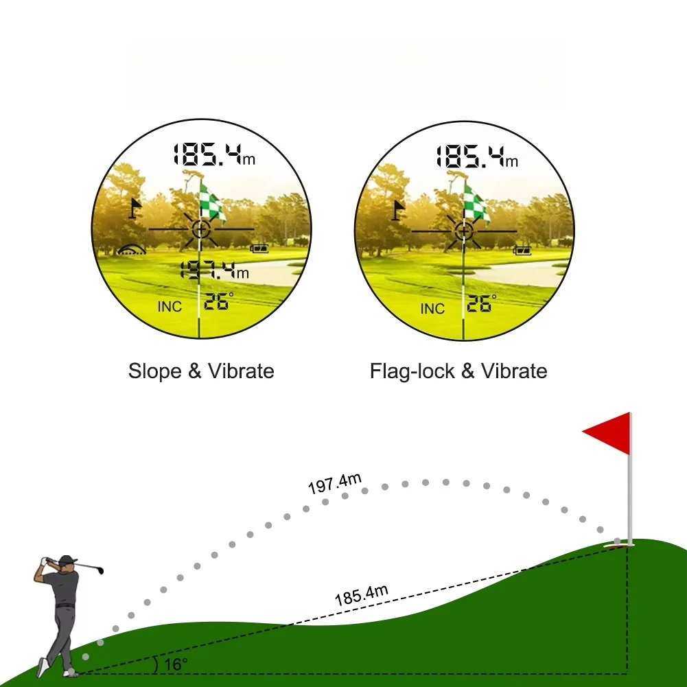 Bosen OEM Waterproof Golf Club  Rangefinder Monocular  Measurement Scanner