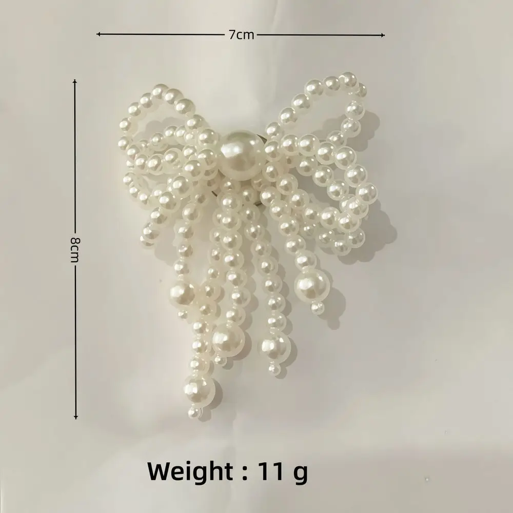 

New high-end decorative pearl bow shoe flower pendant beaded shoe buckle shoelace sneaker pendant
