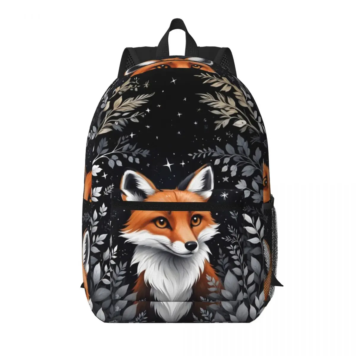 

Cartoon Fox In The Grass Student Backpack School Bag Hiking Travel Daypack for Boys Girls Bookbag Shoulder Bags