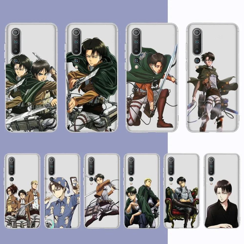 Anime A-AttackS on T-TitanS Phone Case For Samsung S 20 21 22 23 for Redmi Note7 8 9 10 for Huawei P20 30 40 Clear Case