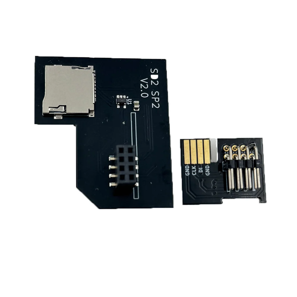 الإصدار الجديد V2.0 لمحول NGC SD2SP2 Gamecube SD SP2 - مشغل GB سهل الوصول متوافق مع إصدار الألوان