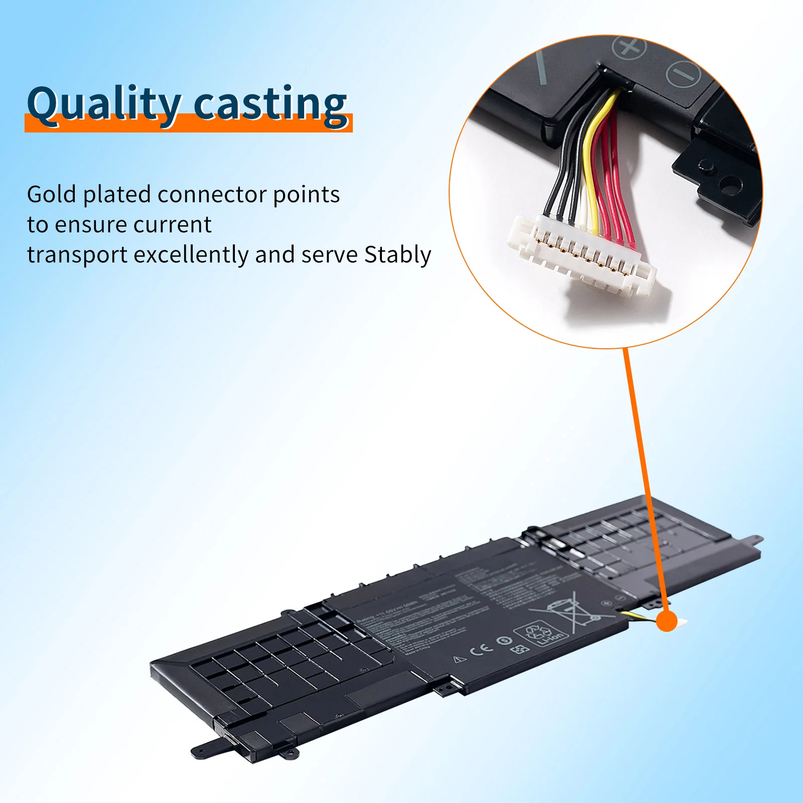 Imagem -03 - Bvbh-bateria do Portátil para Asus C31n1815 Zenbook 13 U3300fn Ux333 Ux333fa Rx333fn Rx333fa Rx333fn Rx333fn 4335mah