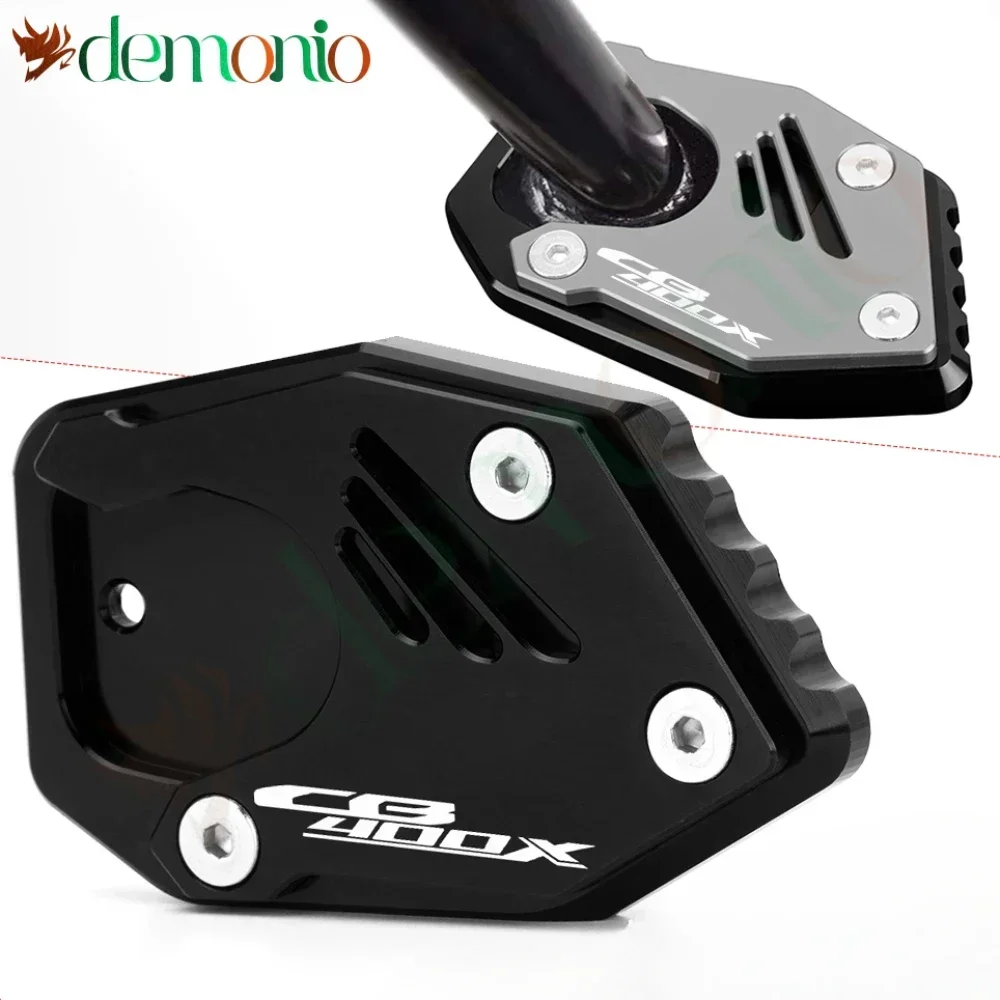 

Motorcycle For HONDA CB300R CB 125R 300R CB125R CB400X CB 400X Accessories Kickstand Stand Extension Pad Enlarge Support Plate