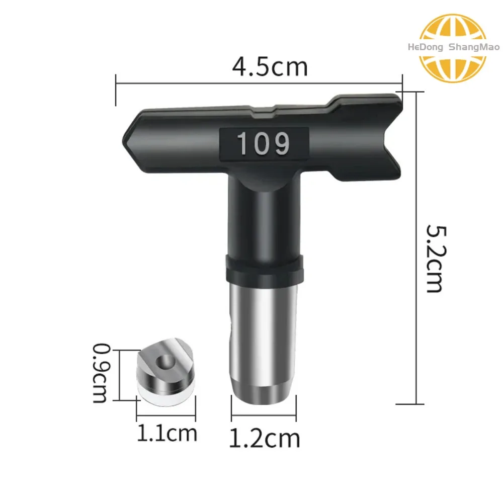 Airless Paint Spraying Gun with Nozzle Guard,5 Airless Paint Sprayer Gun Filter and 5 Spray Tips for Airless Paint Sprayers