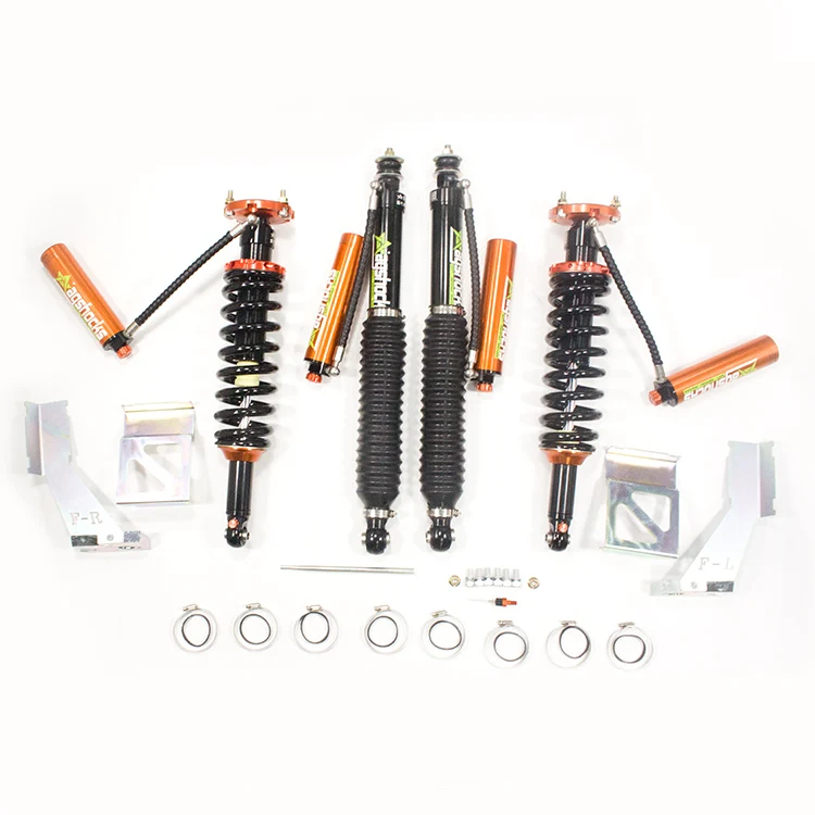 for-toyota hilux refitted shock absorber 4x4 auto coilover suspension systems offroad  lift kit set