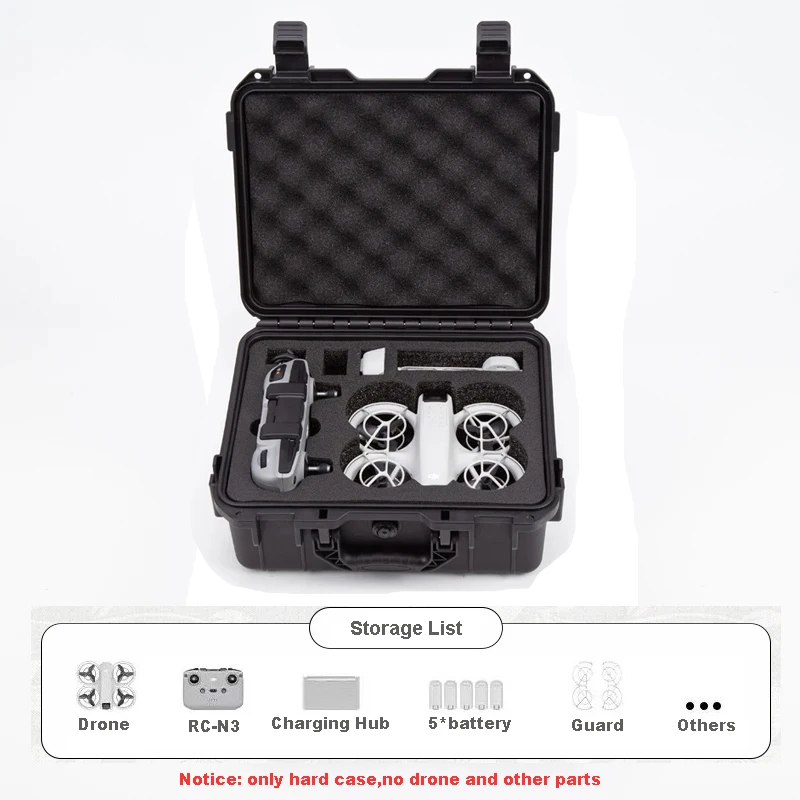 Carrying Case Explosion-proof Suitcase Protective Cover Handbag for DJI NEO Drone Bag Remote Battery Accessories