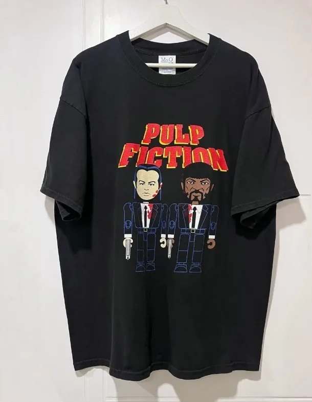 

Футболка унисекс «Криминальное чтиво» 2000-х годов в стиле ретро с двумя семенами, размер S-4XL