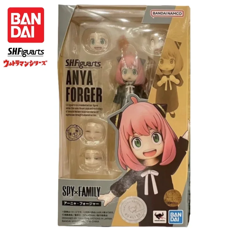 متوفر في المخزون بانداي SHF SPY X FAMILY Spy Player House Anya الشكل أنيمي الأجهزة الطرفية عمل أرقام جمع الهدايا