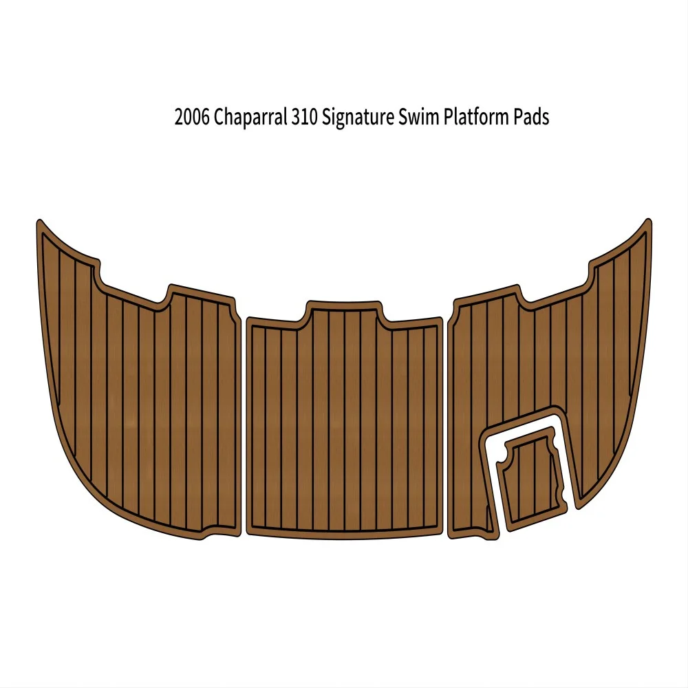 

Swim Platform Boat EVA Foam Teak Deck Floor Pad Mat For 2006 Chaparral 310 Signature