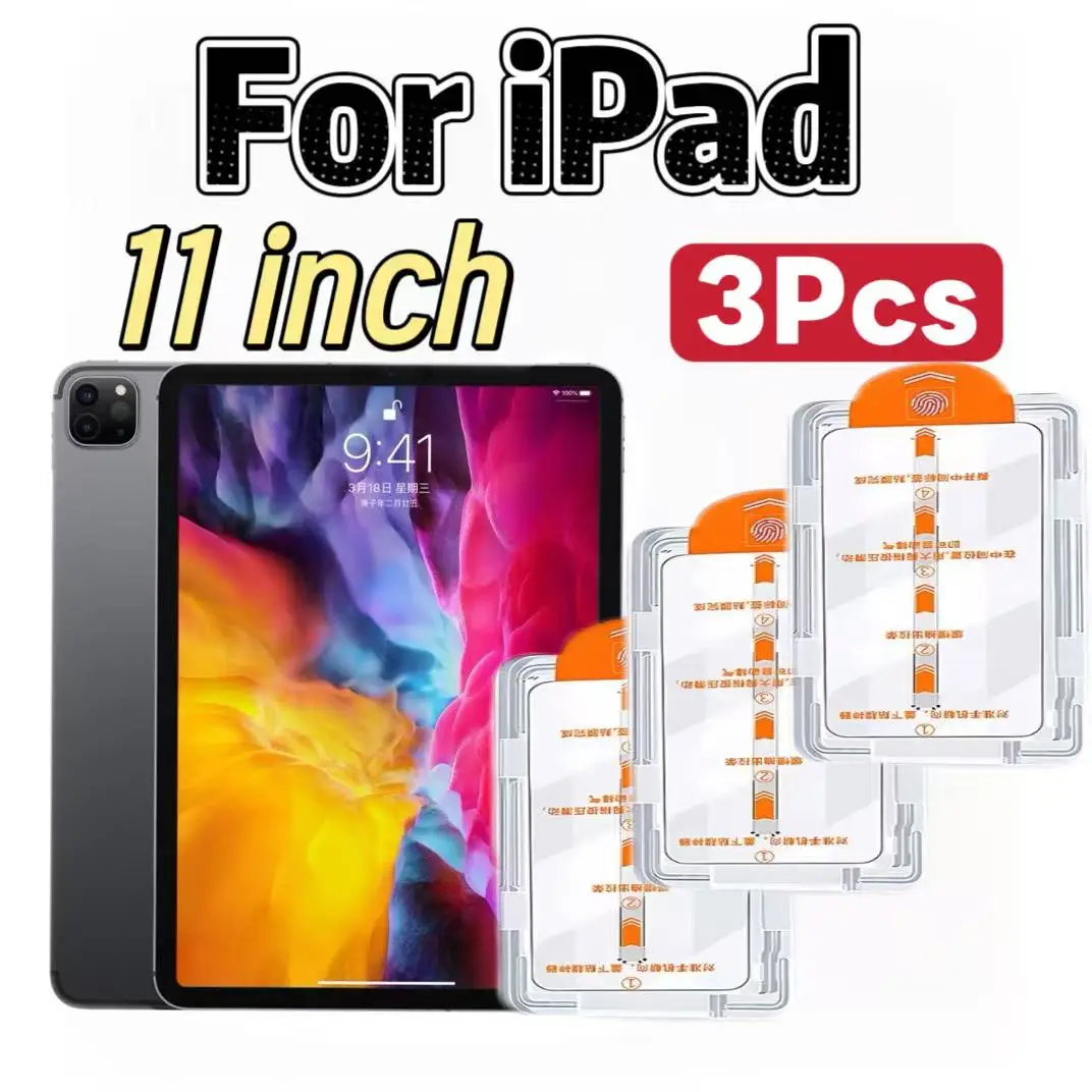 

Комплект из 3 защитных пленки из закаленного стекла высокой четкости, совместимых с 11-дюймовым iPad