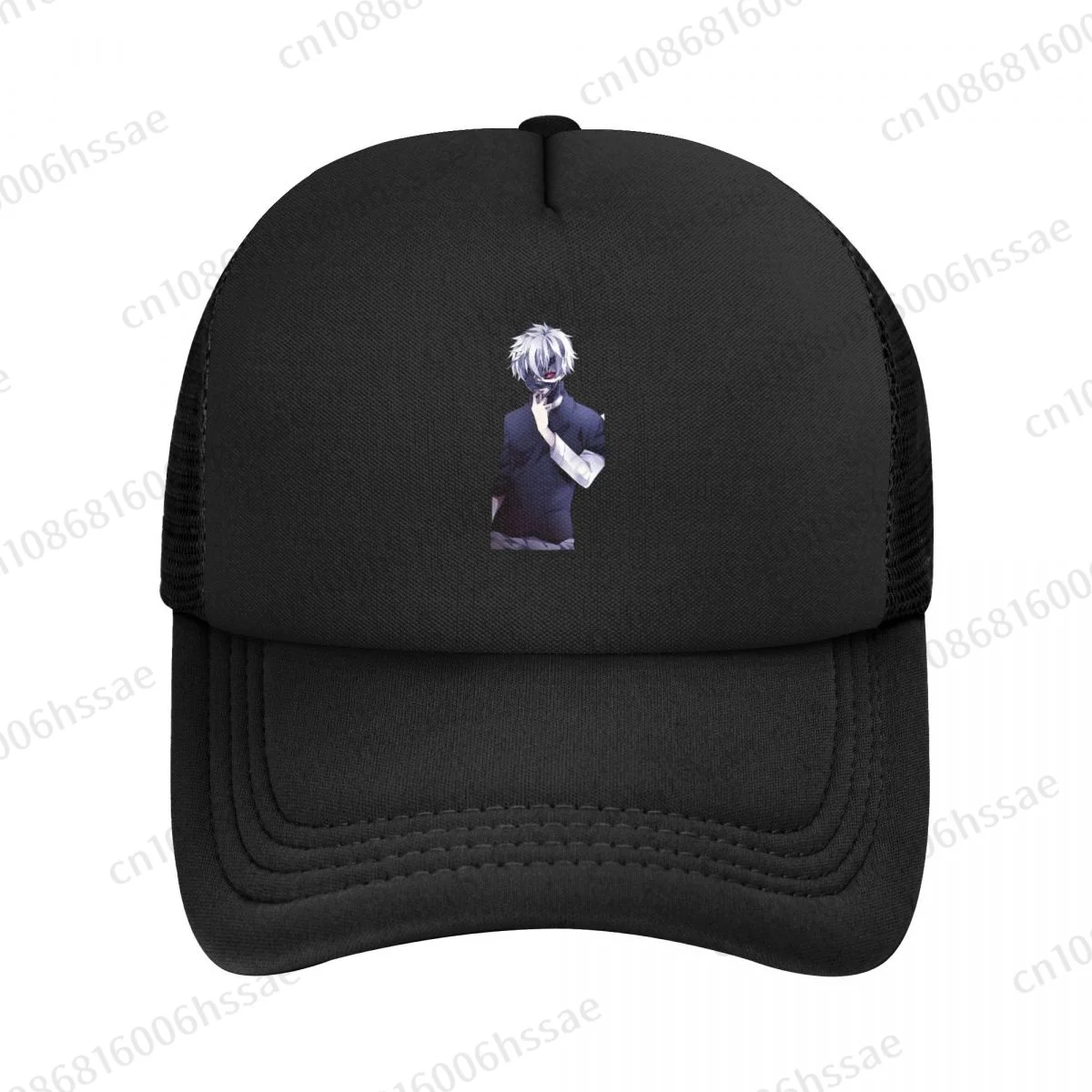 Anime Ken Kaneki Tokyo Ghoul Baseball Cap Women Men Classic Hiking Hat Sport Breathable Golf Hats