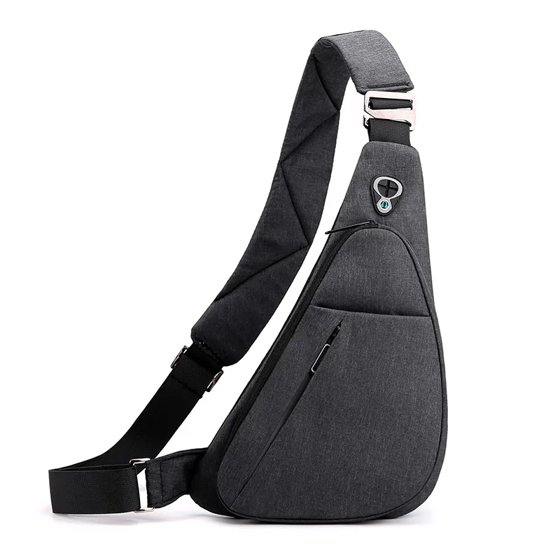 Men's New Chest Bag, Waterproof Travel Backpack, Single Shoulder Backpack, Diagonal Cross Chest Bag Messenger Bags for Men