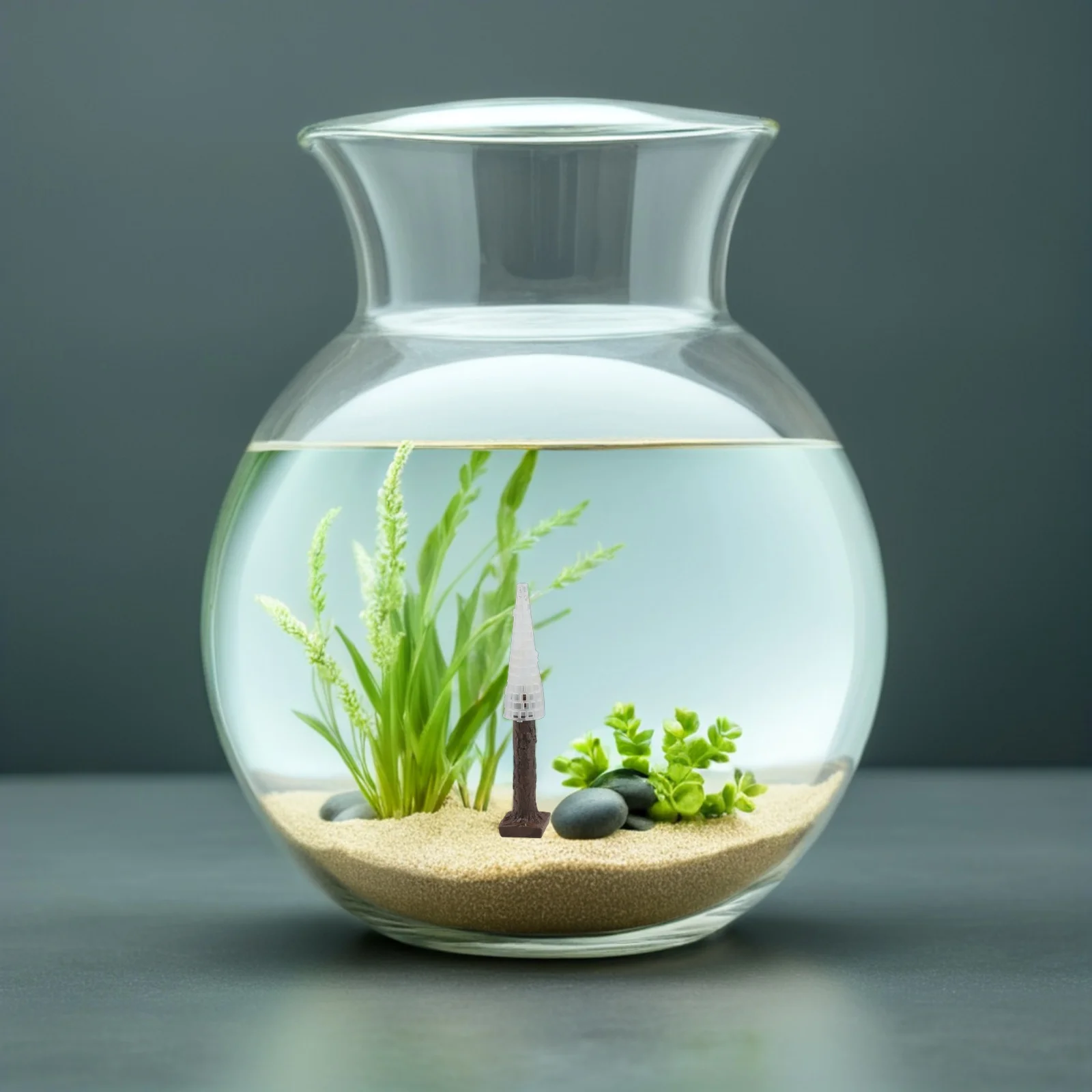 

2Pcs Christmas Moss Trees Aquarium Decoration Fish Tank Moss Tree Aquarium Tree Plant Betta Fish Tank Supplies