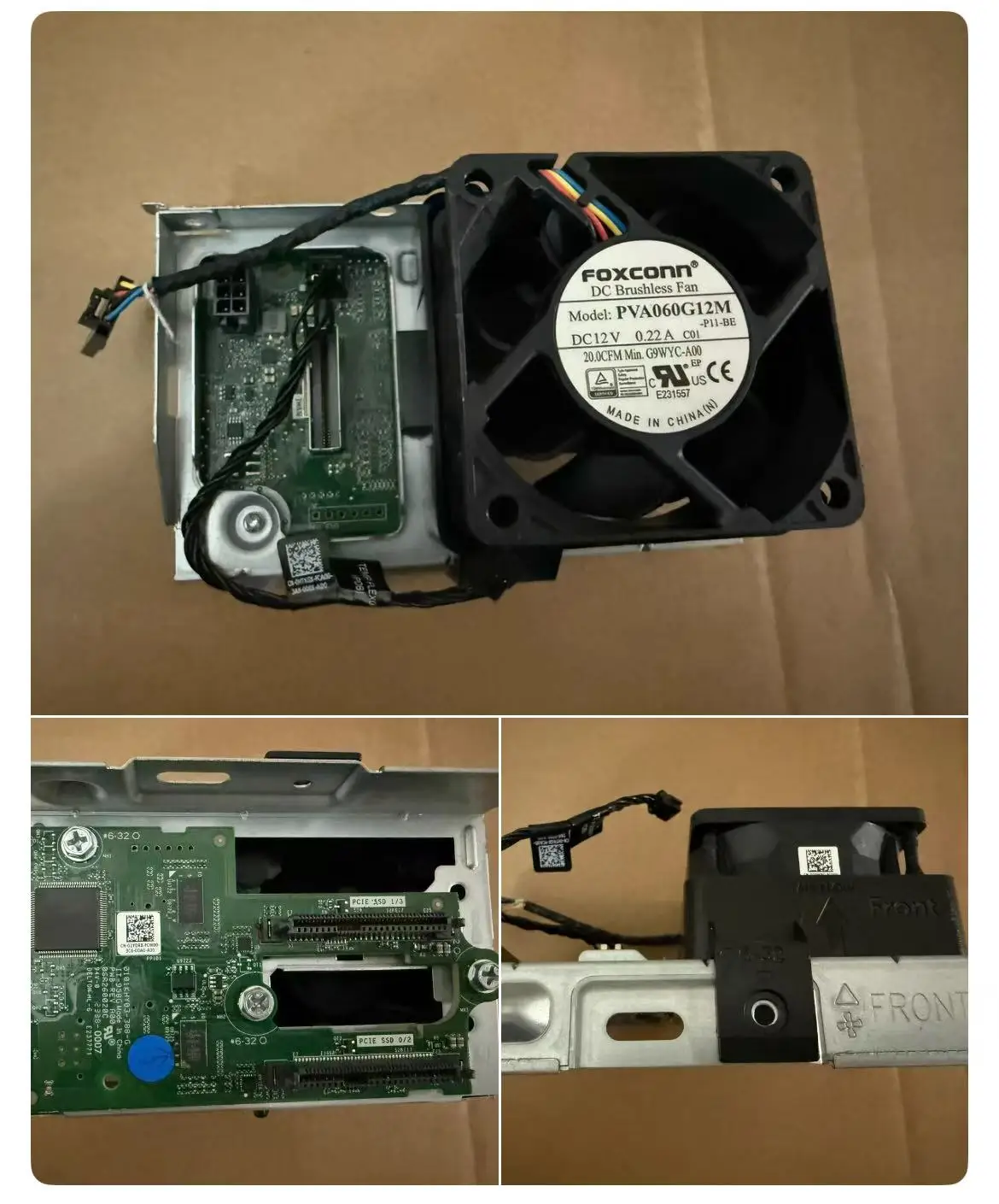 

2YDRX 02YDRX для Dell, оригинальная передняя плата G9WYC DELL T7960, 2-3 бит, объединительная плата для жесткого диска NVME