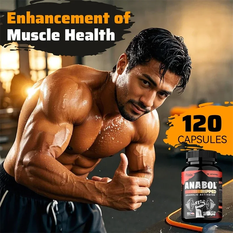 Muscle Builder Capsules - Helps Improve Workout Performance, Muscle Growth and Strengthening, Physical Fitness - Image 6