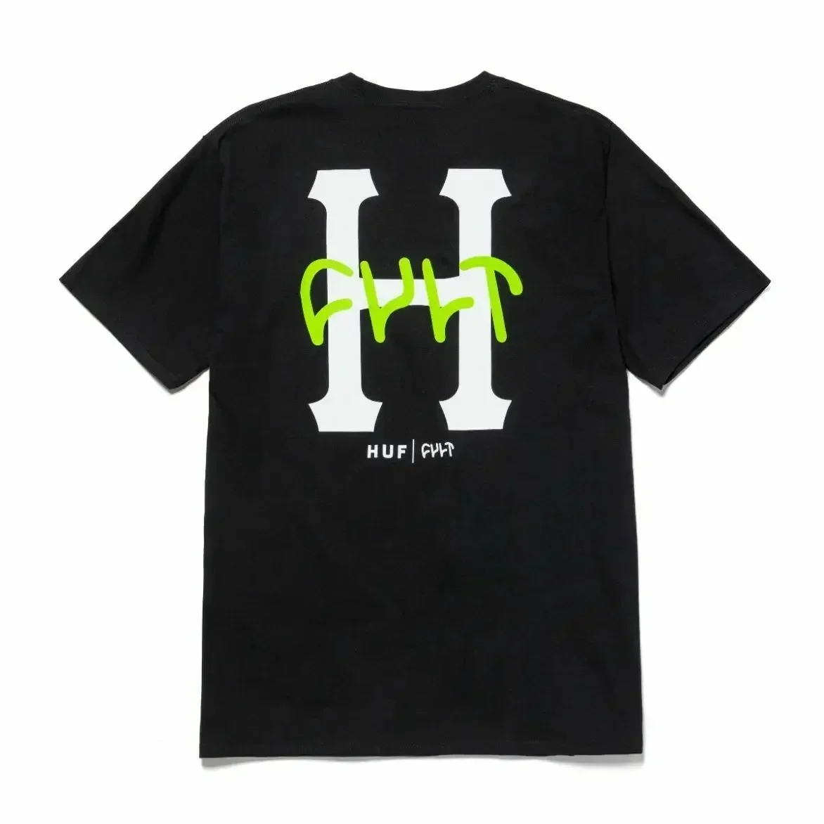 Collab Limited Edition XXLarge High Quality Brand T Shirt 2024 NEW Cult X Huf BMX Tee Shirt Casual Printed 100% Cotton hot sale