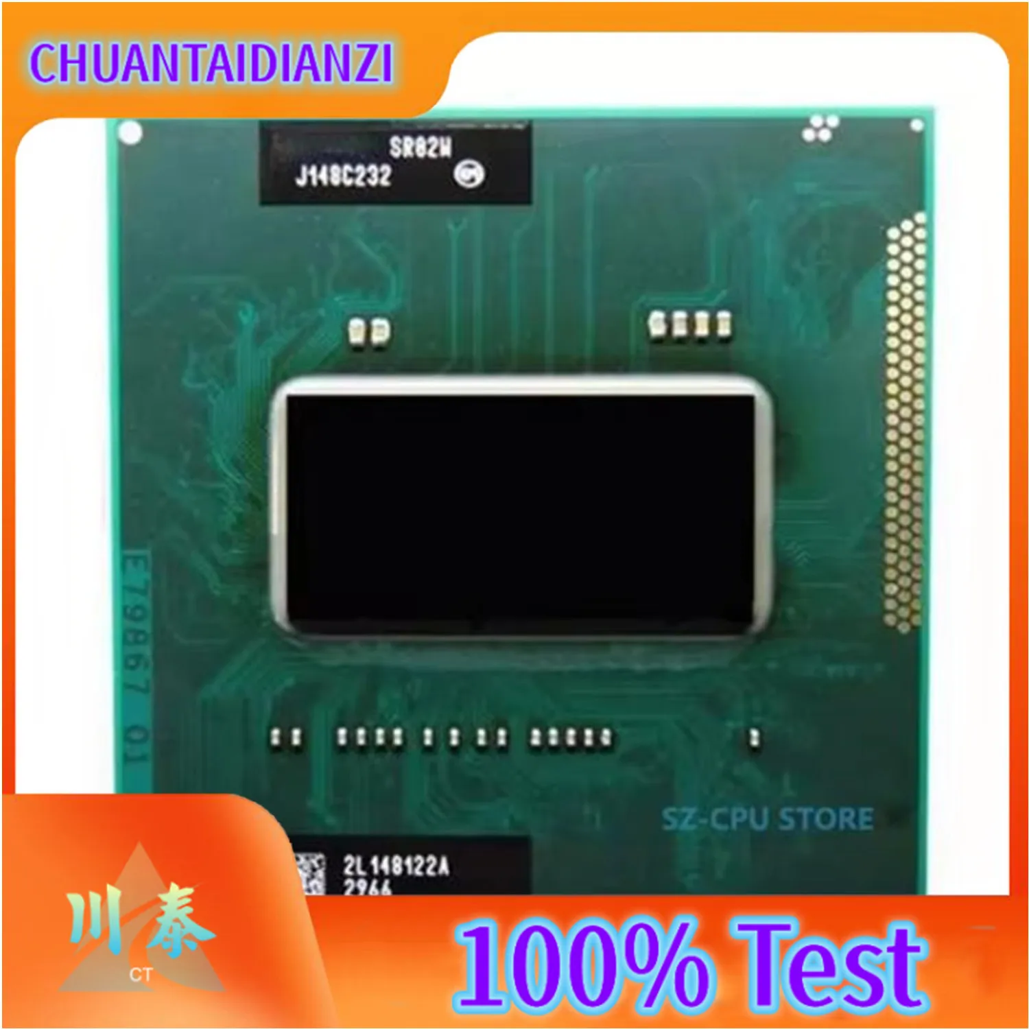 

Core I7-2760QM SR02W i7 2760QM CPU laptop processor Socket G2 rPGA988B support HM65 HM75 HM76 HM77 chipset