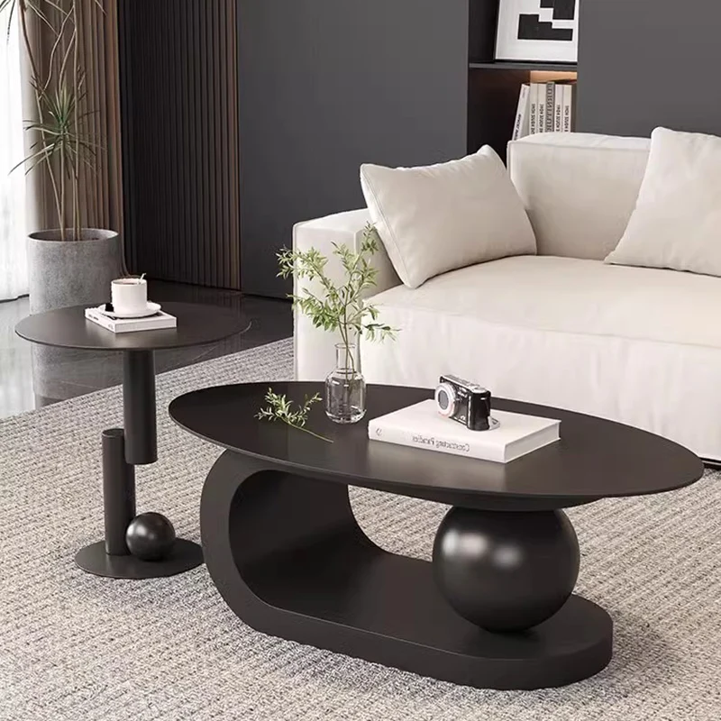 Luxury Nordic Coffee Table Living Room Aesthetic Photo Album Simple Side Table Center Service Meubles Chinese Style Furniture