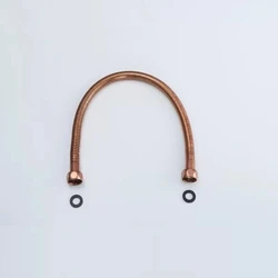 Golden 304 Stainless Steel Pipe, Toilet Water Inlet Pipe 50cm G1/2