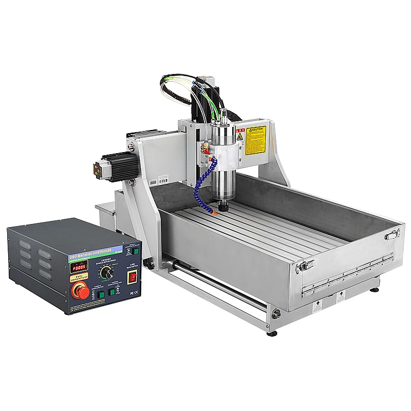 CNC 6040 Engraving Cutting Machine 3 Axis 4 Axis 2.2KW CNC Router With Tank For Woodworking Metal Carving Cutter Carver Cutter