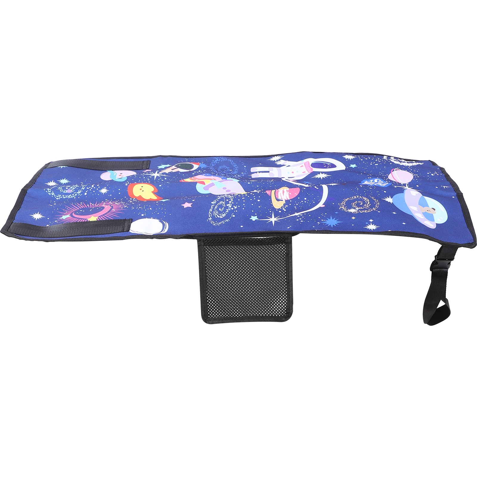 

Airplane Seat Extender for Car Pedals Travel Accessories Fabric Seat Blue Portable Toddler Bed Footrest Store