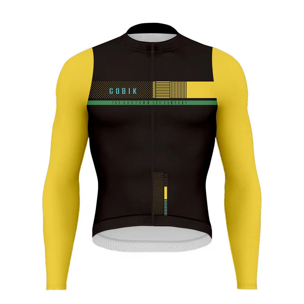 Cobik Cycling Jersey Long Sleeve Summer Pro Aero Slim Fit Long Sleeves Cycling Jersey Men Women Breathable Man Cycling Maillot