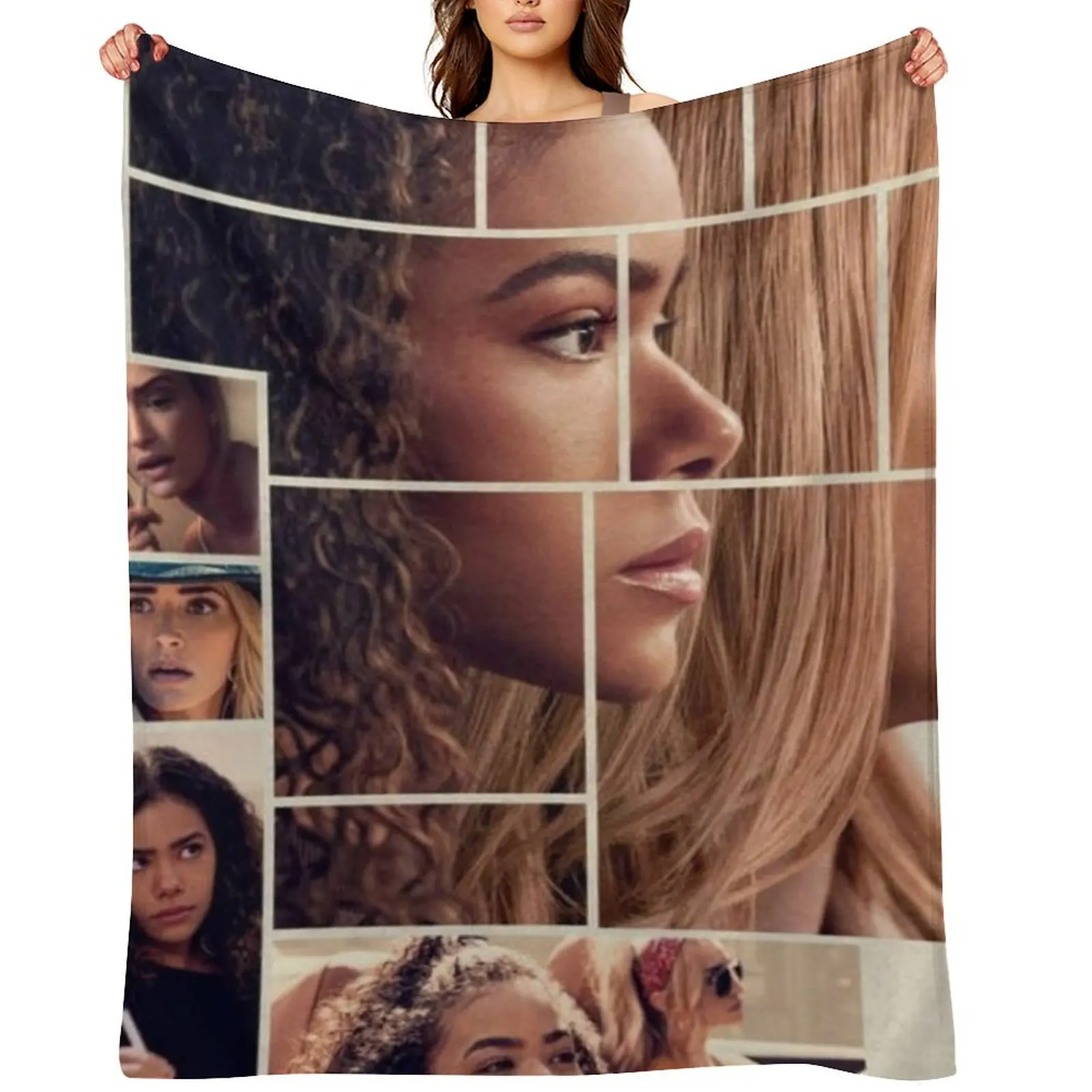 

Ginny & Georgia Throw Blanket Cute manga Blankets For Bed Heavy Blankets