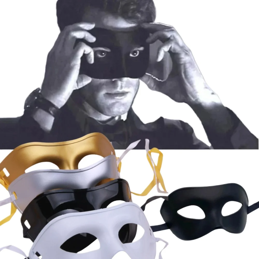 

Men Masquerade Masks For Couple Venetian Woman Cosplay Costume Halloween Carnival Prom Party Personality Headdress Funny Masks