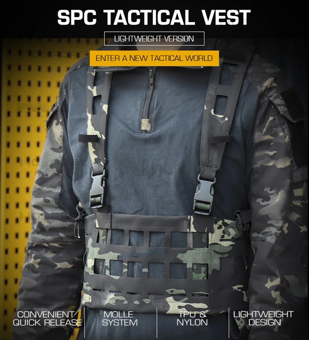 Gilet De Chasse Militaire Tactique JPC, Gilet Porte-plaque, Munitions Magazine Airsoft Paintball Equipement De Chasse Tactique Gilet D Armure