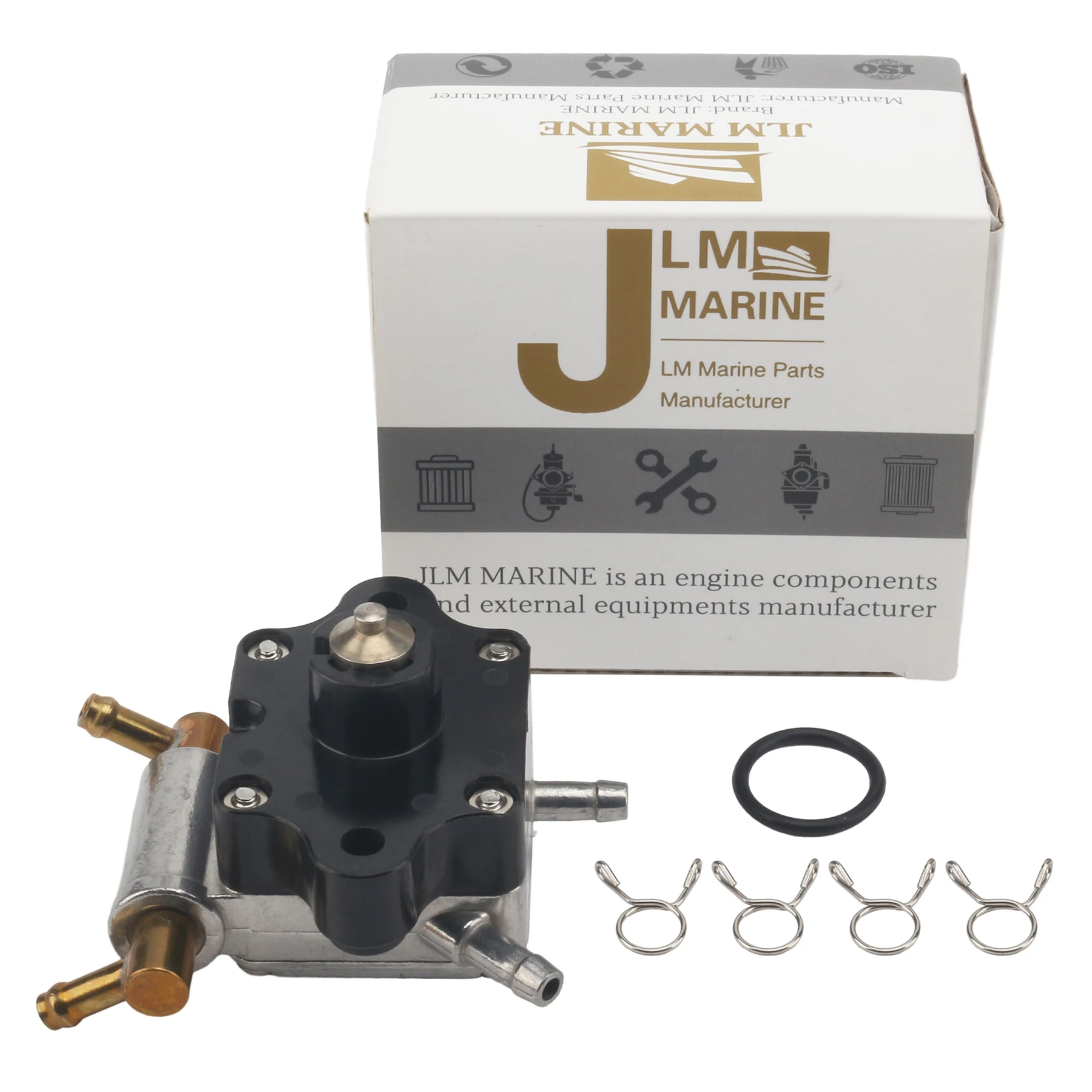 

JLM 6AH-24410-00 for Yamaha 9.9 13.5 15 20HP 4 Stroke F9.9H F13.5B F15C F15E F15M F20B F20E F20M Marine Outboard Fuel Pumps