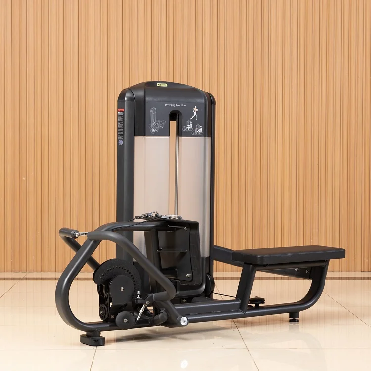 Hot Selling New Fitness Long Pull Commercial Gym Equipment  E814  Seated Rowing Long Pull Back Exercise Machine