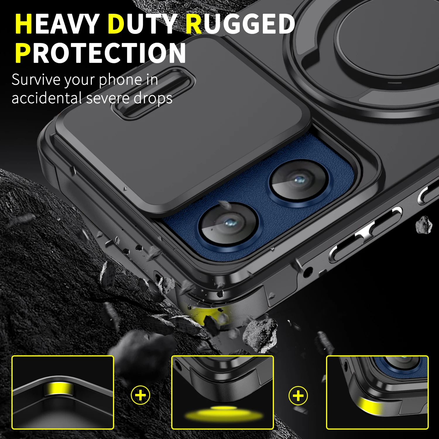 مسنده سيليكون لينة الحال بالنسبة لموتورولا موتو G ستايلس 5G 2024 2025 2023 المغناطيسي شحن لاسلكي غطاء مقاوم للصدمات جراب هاتف #2