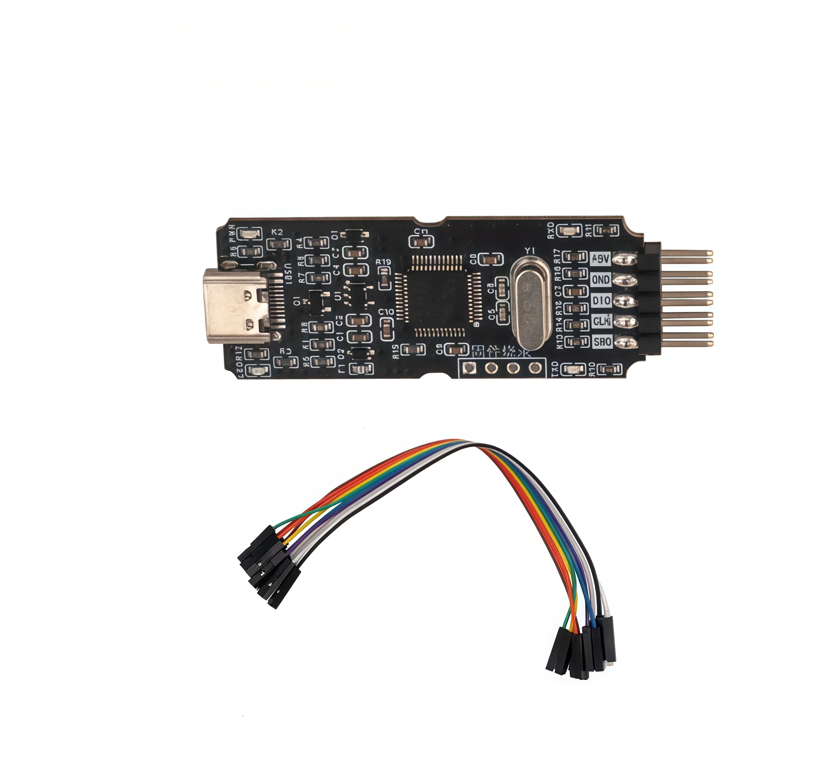 ST-Link v2.1 STM32 Debugger, Downloader, Programmer, and Burner (USB to TTL Serial Port Microcontroller)