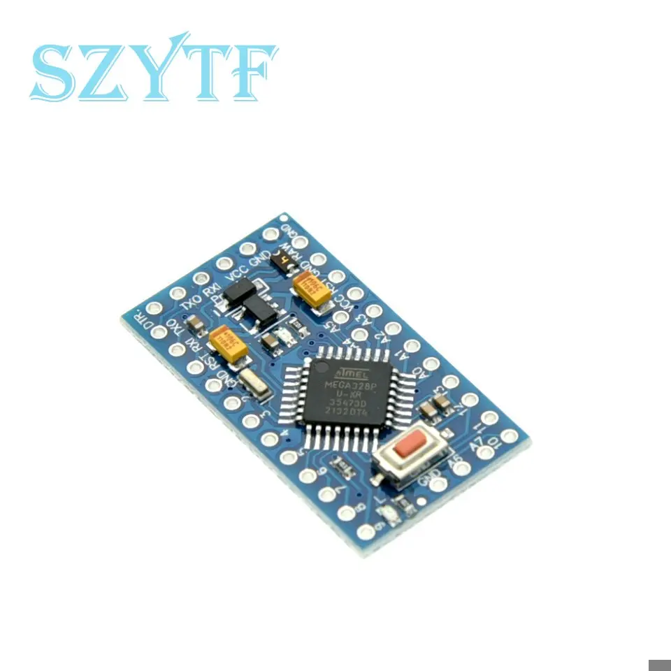 Pro Mini 328 Mini 3.3V/8M 5V/16M ATMEGA328 ATMEGA328P-AU 3.3V/8MHz 5V/16MHZ For Arduino