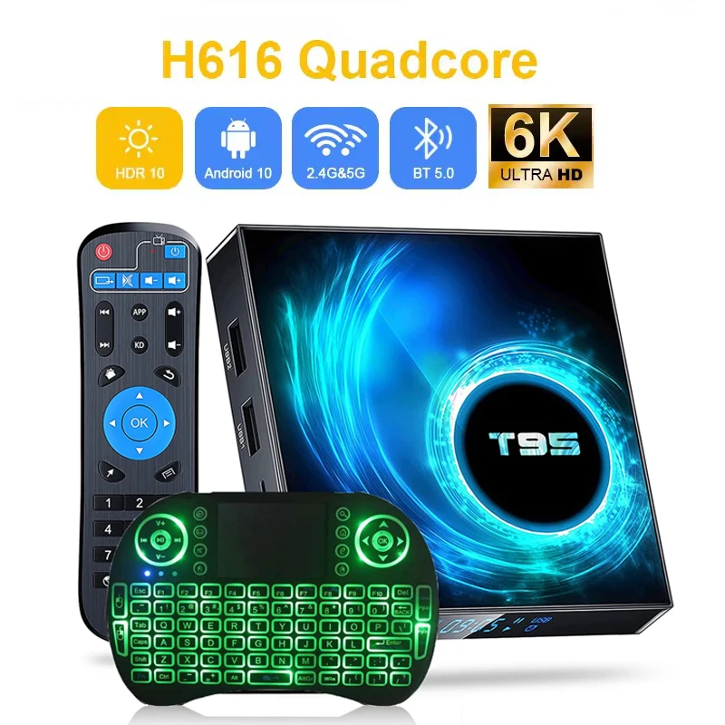T95 Smart Tv Box Al… - image