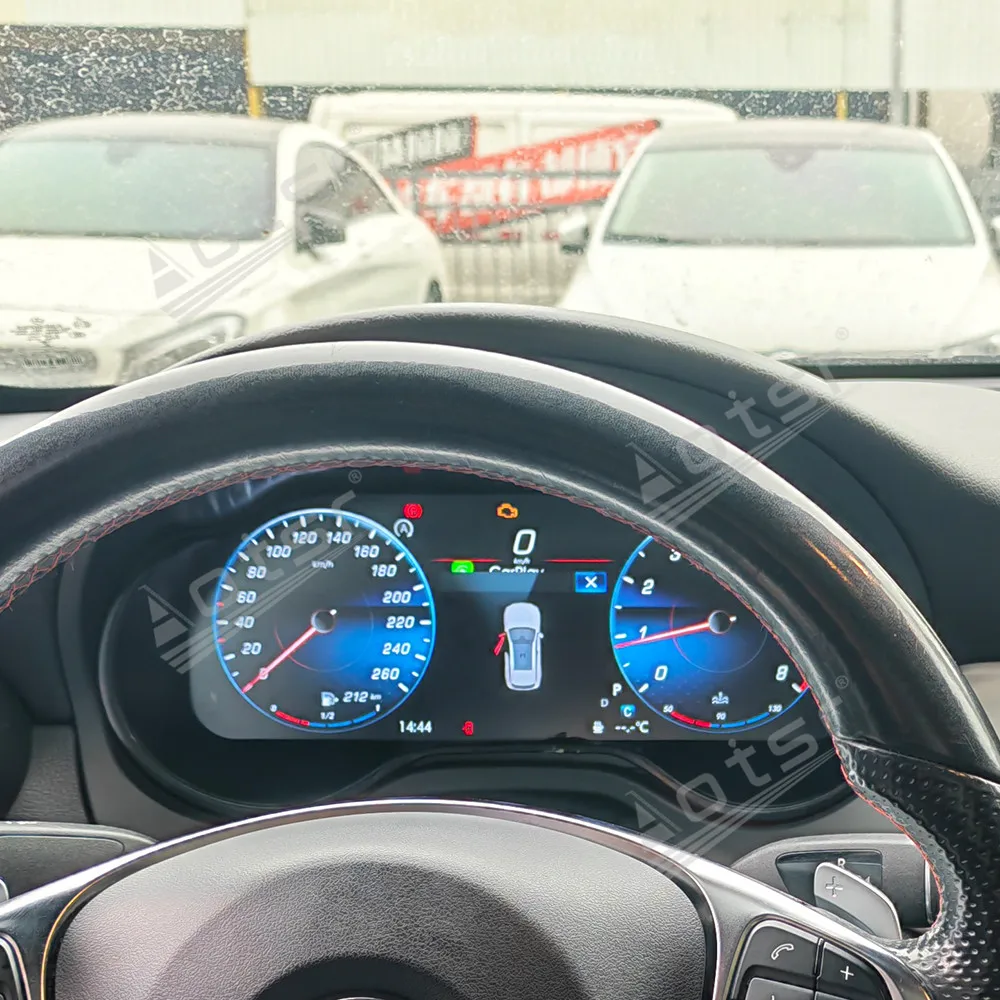 

12,3-дюймовый цифровой LCD-дисплей для Mercedes Benz GLA 2015-2019, виртуальная приборная панель, автоматический спидометр, экран с функцией AI.