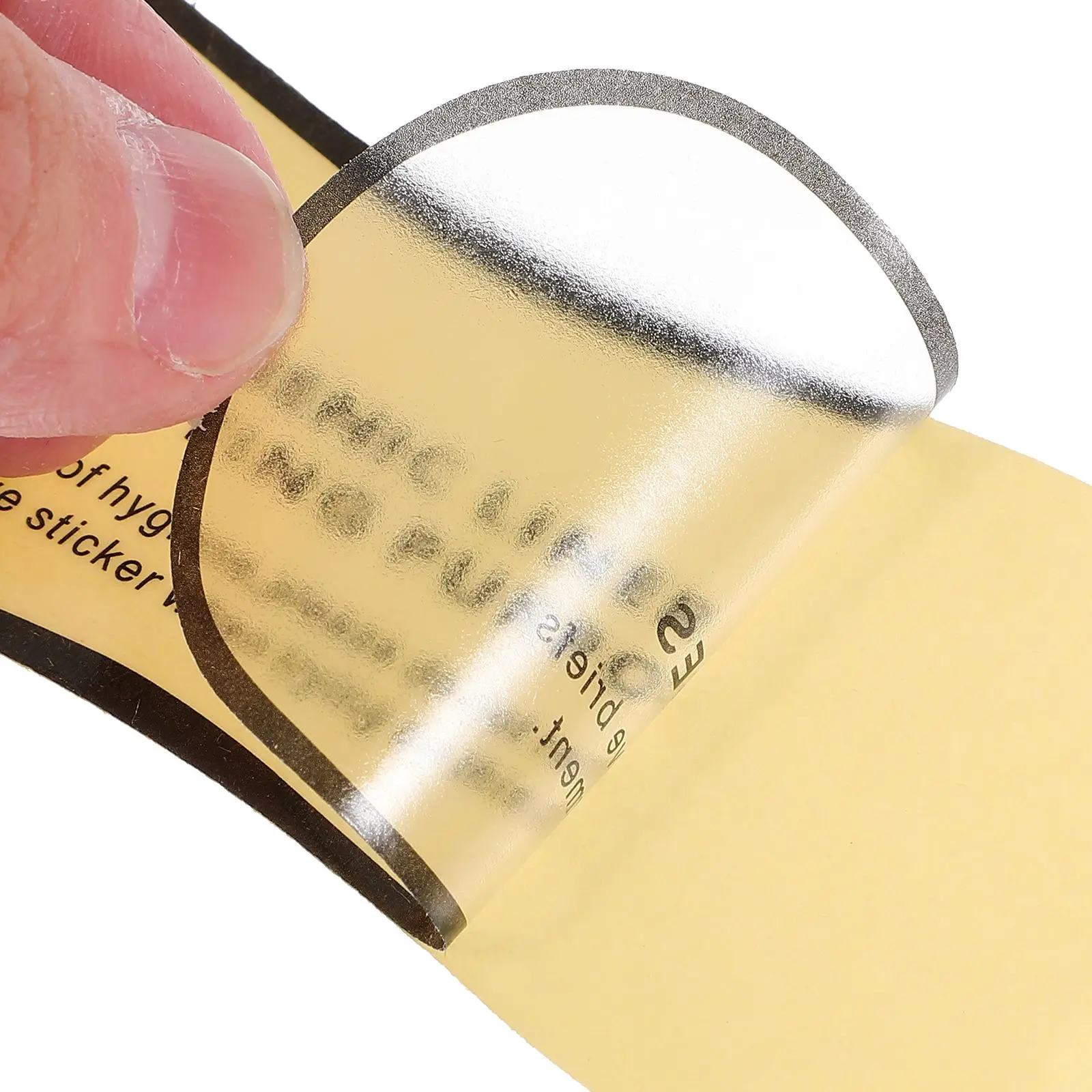 30 Pcs Swimsuit Sanitary Patch Adhesive Liner Stickers Protective Decal Lingerie Labels Warning Tags Traffic Safety Signs