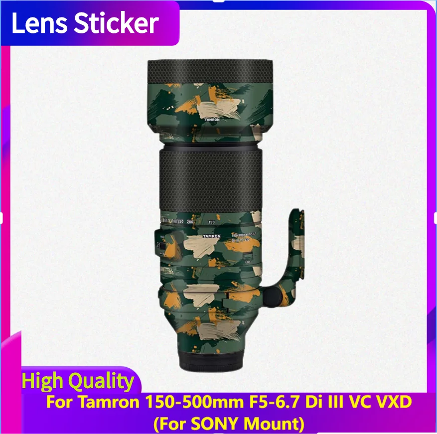 

For Tamron 150-500mm F5-6.7 Di III VC VXD(For SONY Mount) Lens Sticker Protective Skin Decal Anti-Scratch Protector Coat A057