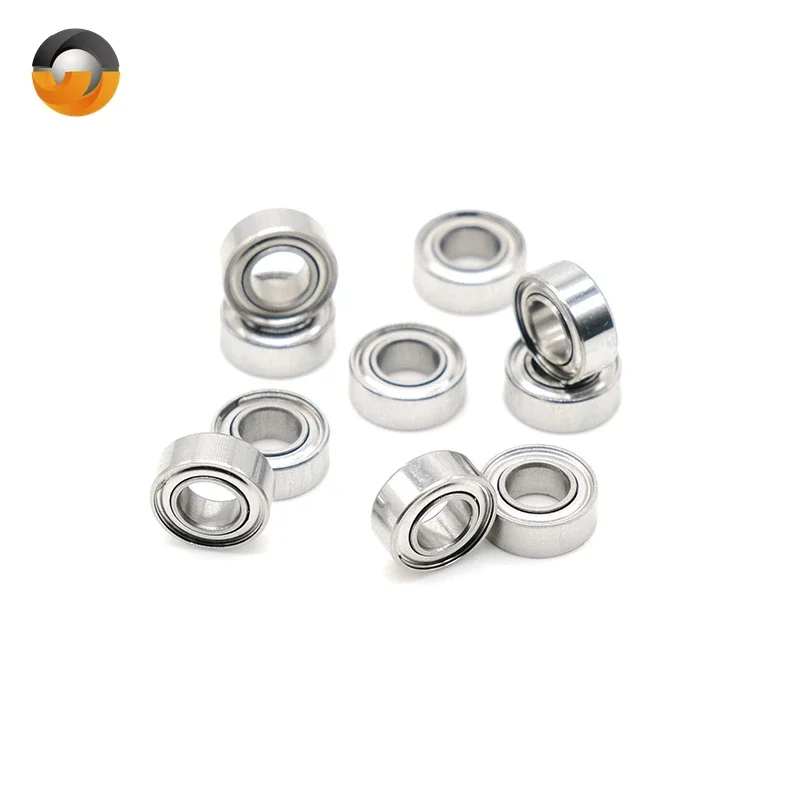 10PCS Stainless Steel SMR84ZZ Bearing 4X8X3 mm ABEC-7 Ball Bearings Shielded SMR84Z SMR84 Z ZZ