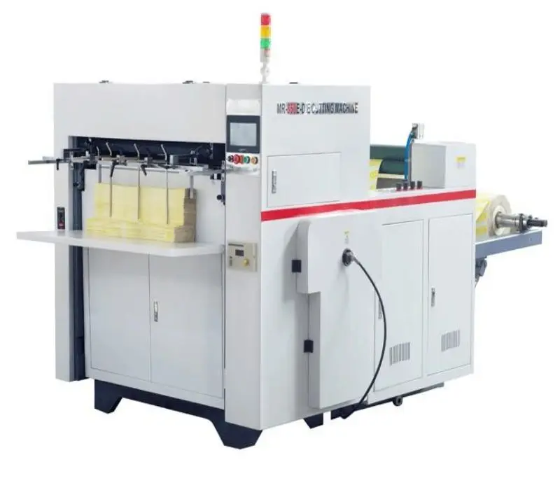 Paper Cup 4 Color Die Cutting Printer Slotter Die-cutter Sticker Flexo Printing Machine