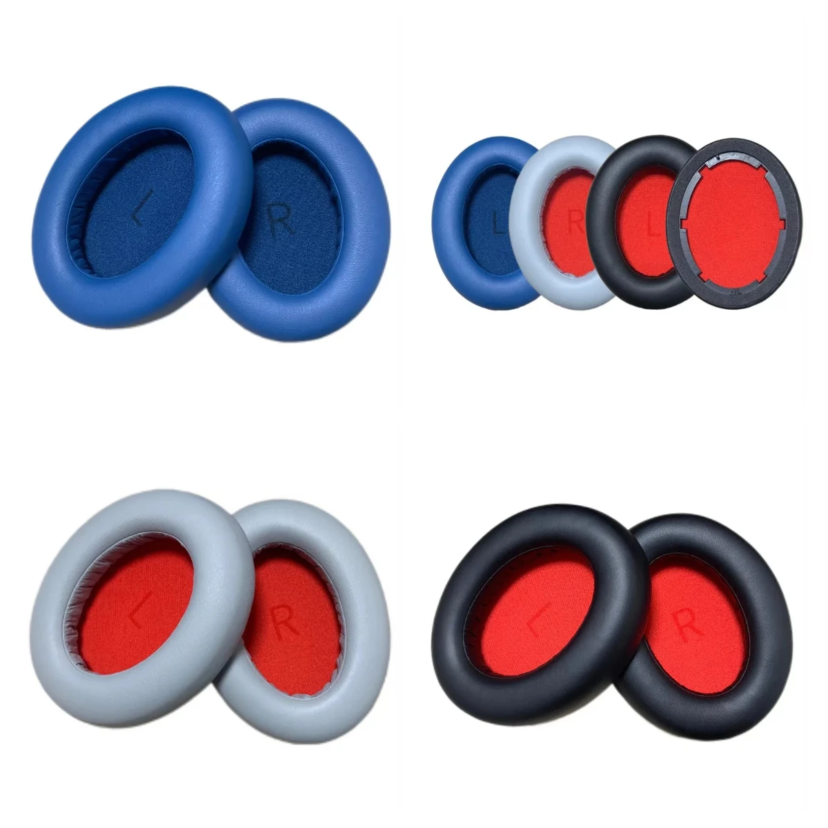 

Ear Pads Cushion For 1MORE SonoFlow For SonoFlow SE Headphone Replacement Earpads Soft Protein Leather Memory Sponge Earmuff