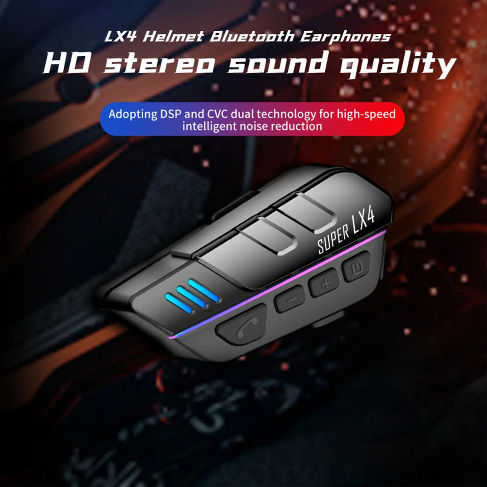 LX4 Motorcycle Helm… - image