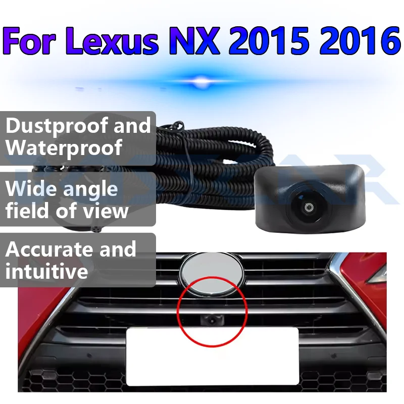 

Для Lexus NX 2015 2016, автомобильная OEM-камера с передним видом, AHD HD камера ночного видения, рыбий глаз 150 ° Аксессуары для электроники парковочного монитора