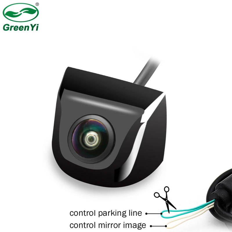 GreenYi 170 Deg Starlight Night Vision Sony/CCD Fisheye Lens Car Reverse Backup Rear View Camera For Vehicle Monitor Android DVD