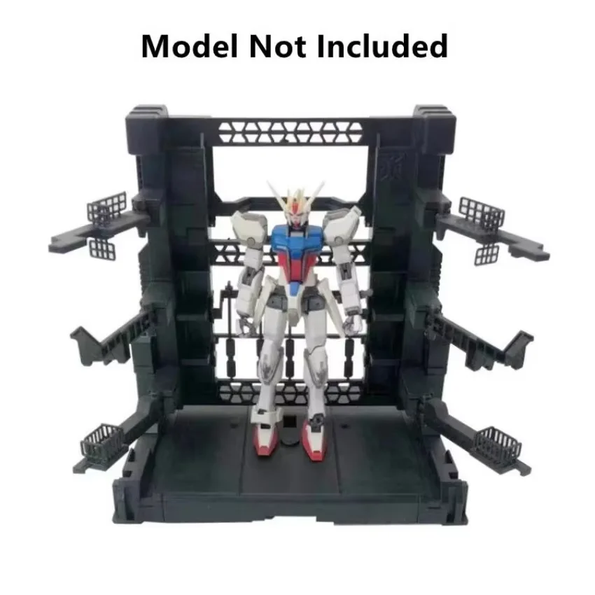 Base do sistema bw para modelo gundam, terno móvel, brinquedos, modelo de montagem, máquina, ninho, figuras de construção para modelagem, hobby, exibição de cena