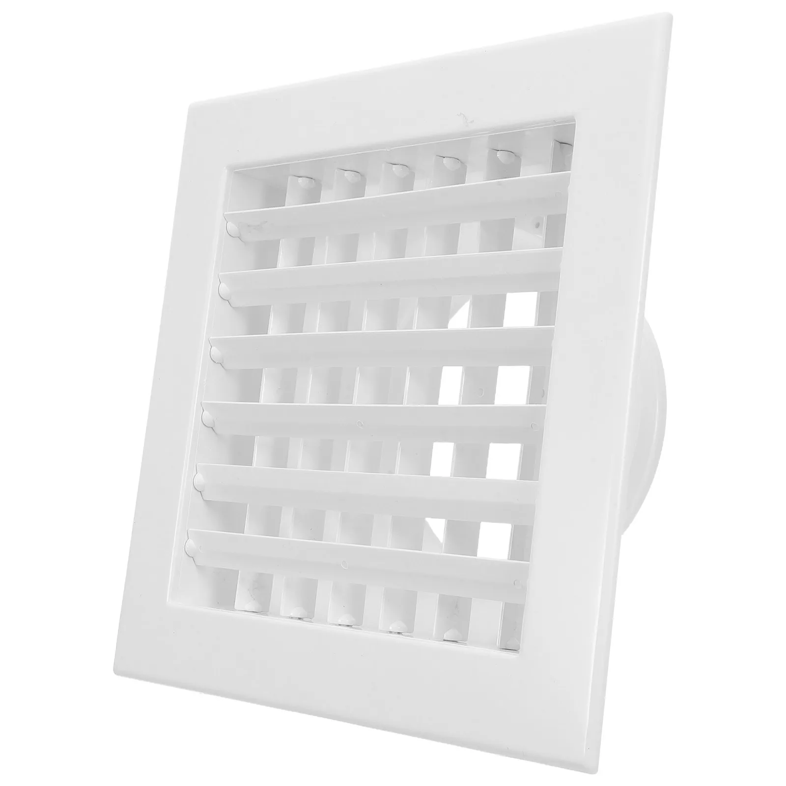 Square Air Conditioning Vent Cover ABS Double Louver Central Air Conditioner Vent Outlet Ceiling Airflow Grille